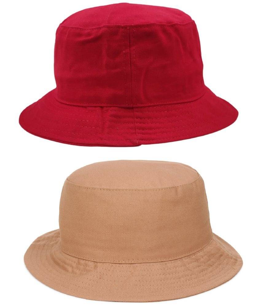 Zacharias - Multi Color Cotton Men's Hat ( Pack of 2 ) Zacharias - Multi Color Cotton Men's Hat ( Pack of 2 )