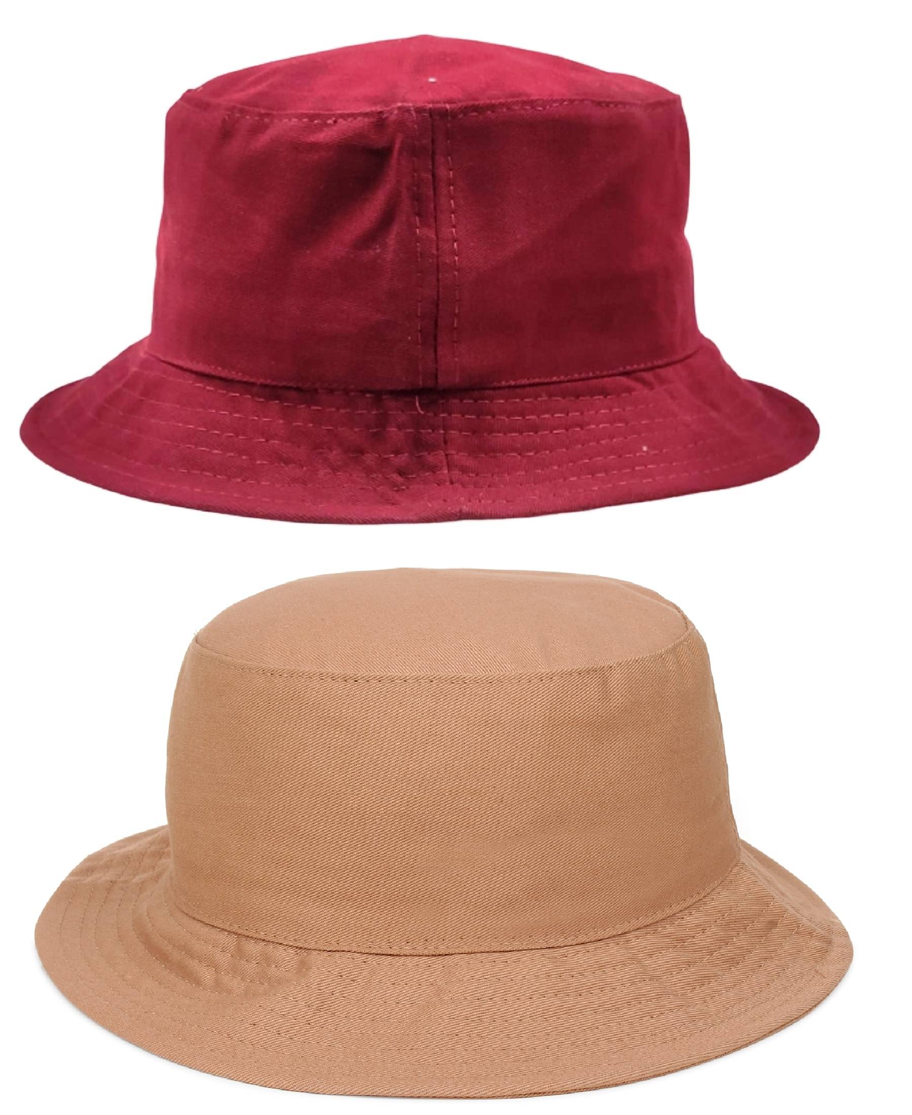 Zacharias - Multi Color Cotton Men's Hat ( Pack of 2 ) Zacharias - Multi Color Cotton Men's Hat ( Pack of 2 )