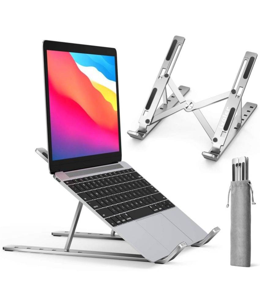     			BLUE HOME AND KITCHEN Laptop Table For Upto 35.56 cm (14) Silver