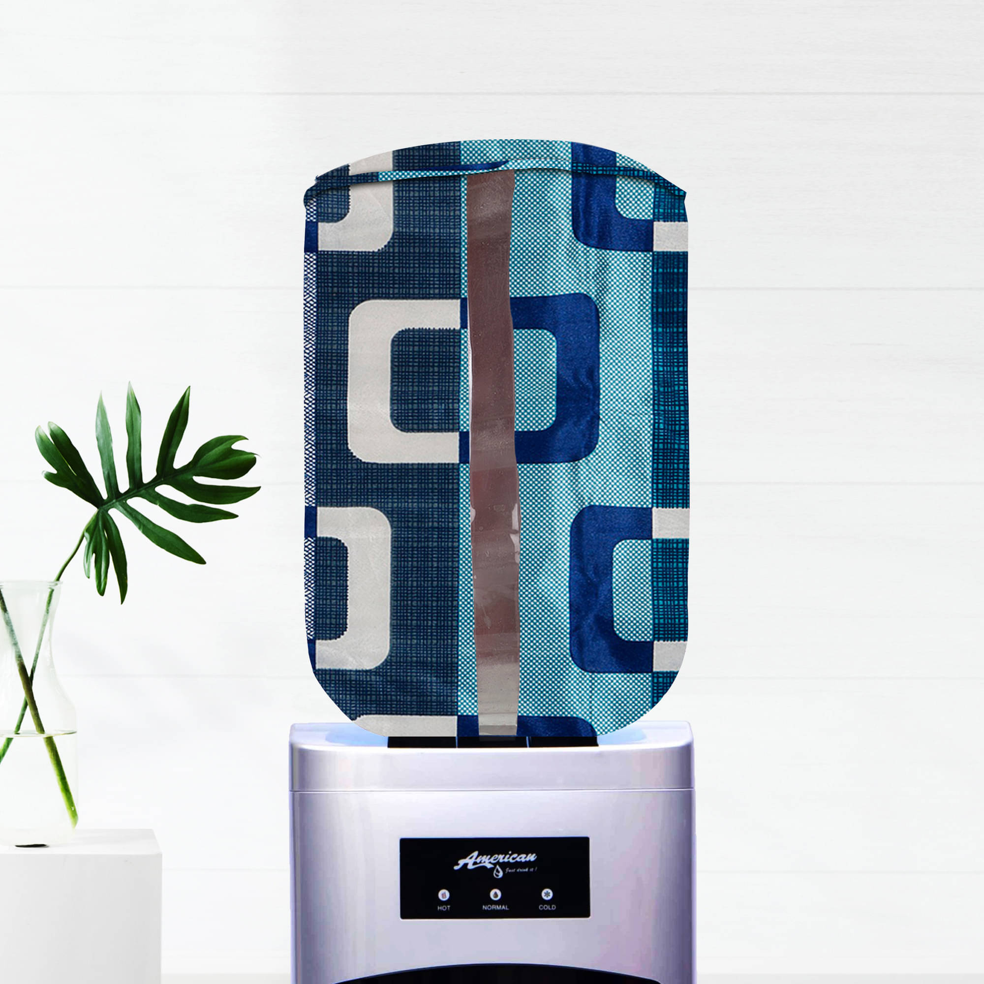     			E-Retailer Single Polyester Blue Water Bottle Cover