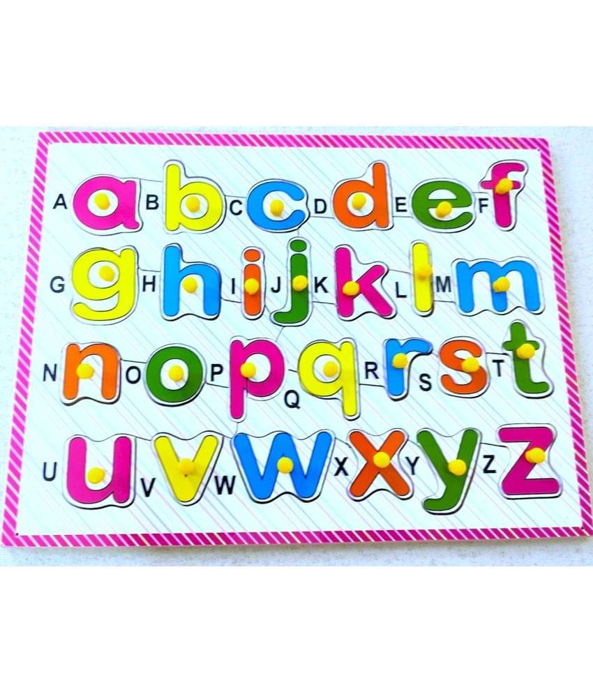 PETERS PENCE English Alphabet Learning Puzzle Board For Kids Pre Primary Education PETERS PENCE English Alphabet Learning Puzzle Board For Kids Pre Primary Education
