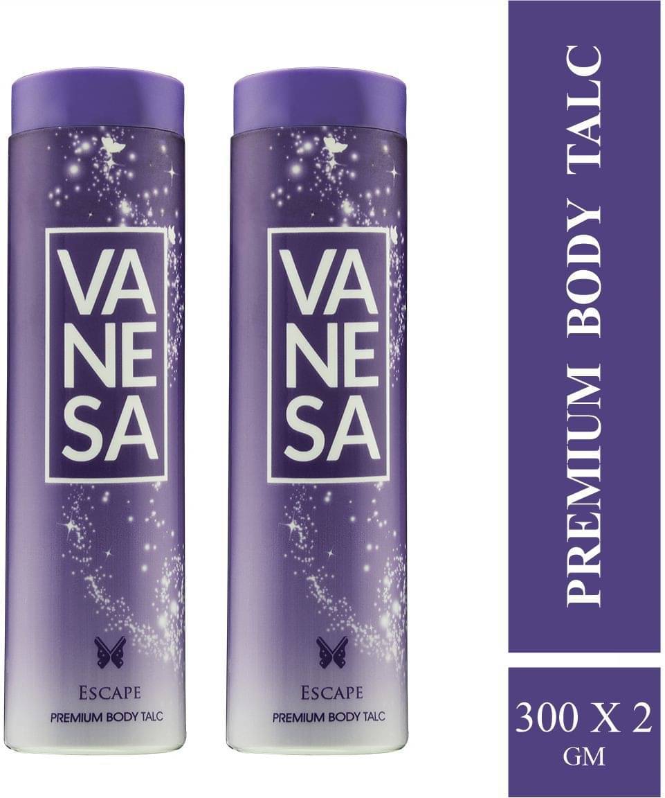     			Vanesa Escape Talc 300Gm Each (Pack Of 2)