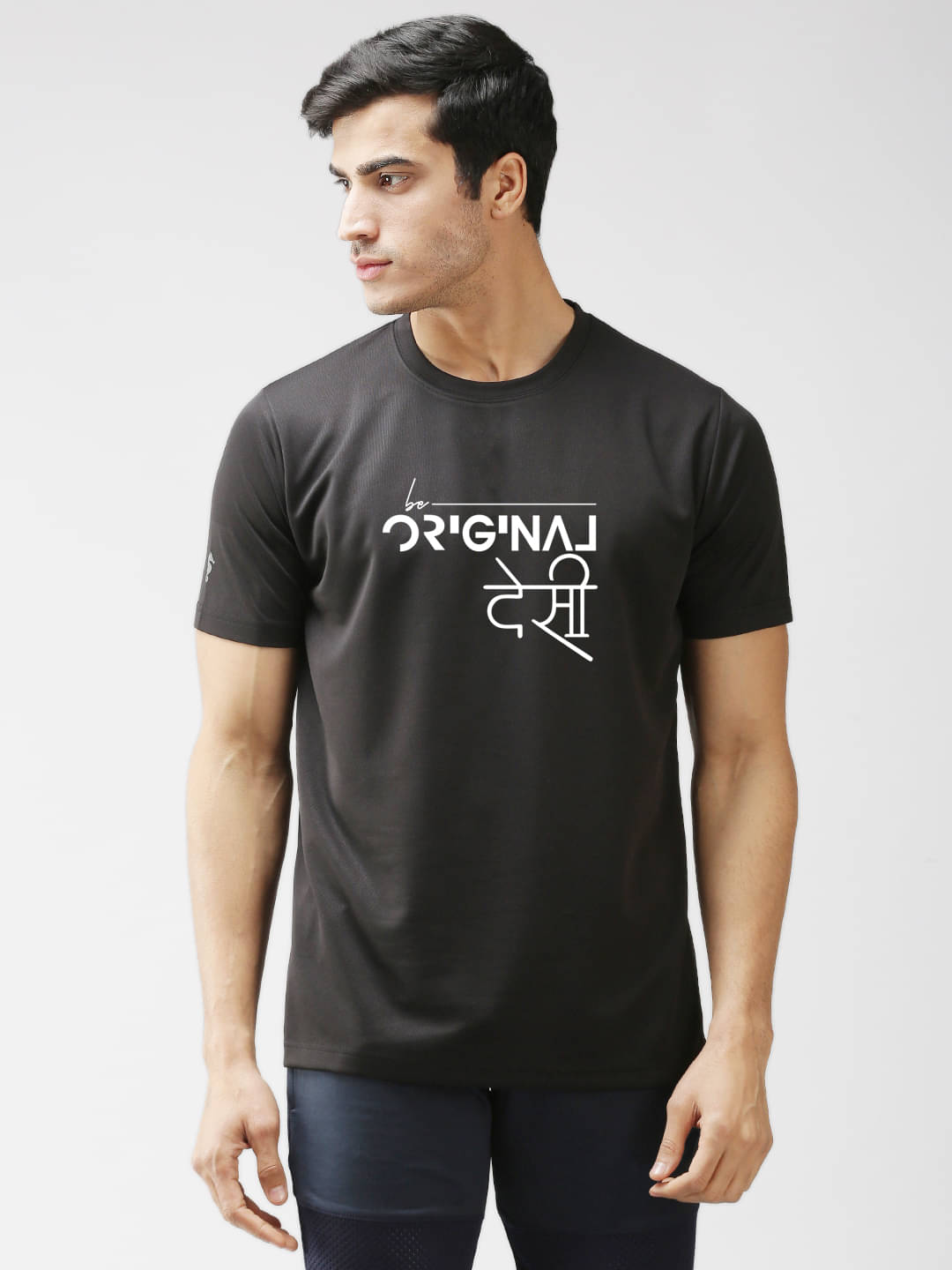 EPPE Pack of 1 Polyester Regular Fit Men's T-Shirt ( Black ) EPPE Pack of 1 Polyester Regular Fit Men's T-Shirt ( Black )