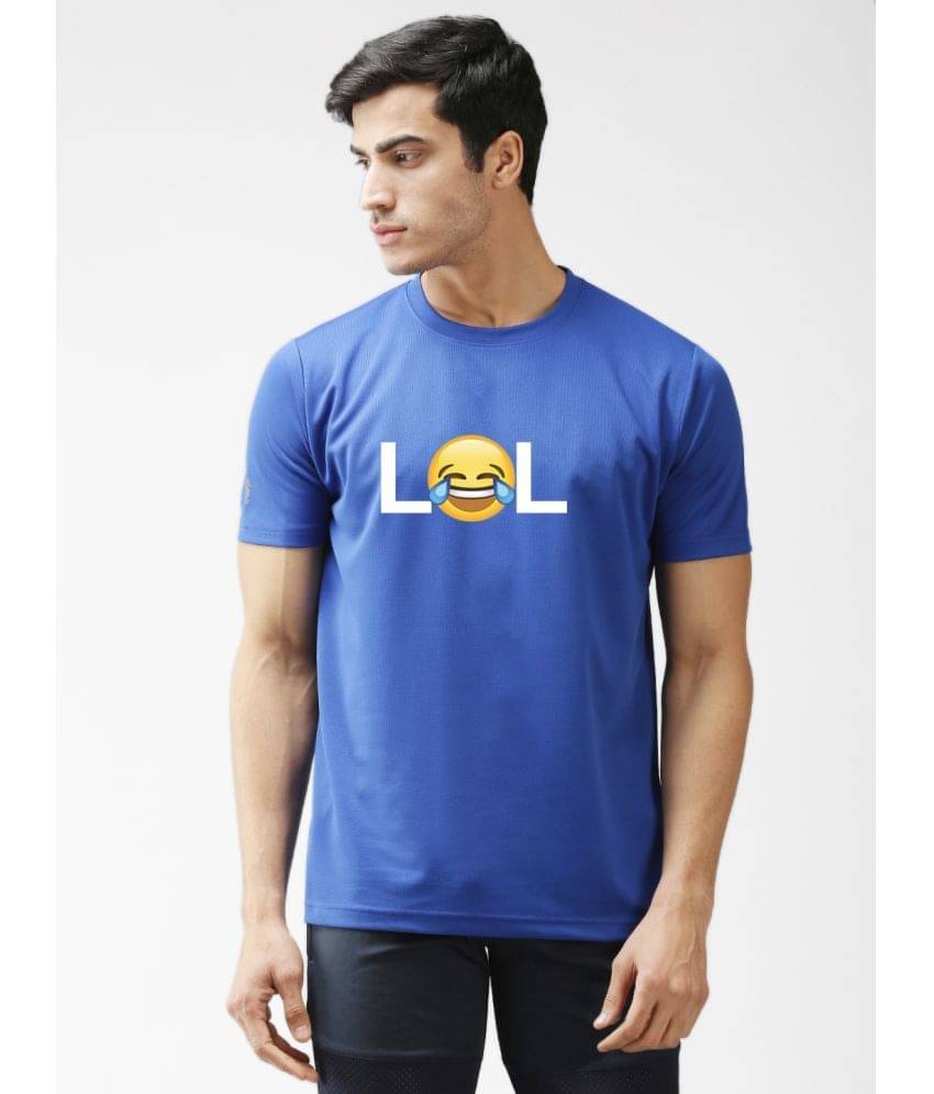 EPPE Pack of 1 Polyester Regular Fit Men's T-Shirt ( Blue ) EPPE Pack of 1 Polyester Regular Fit Men's T-Shirt ( Blue )