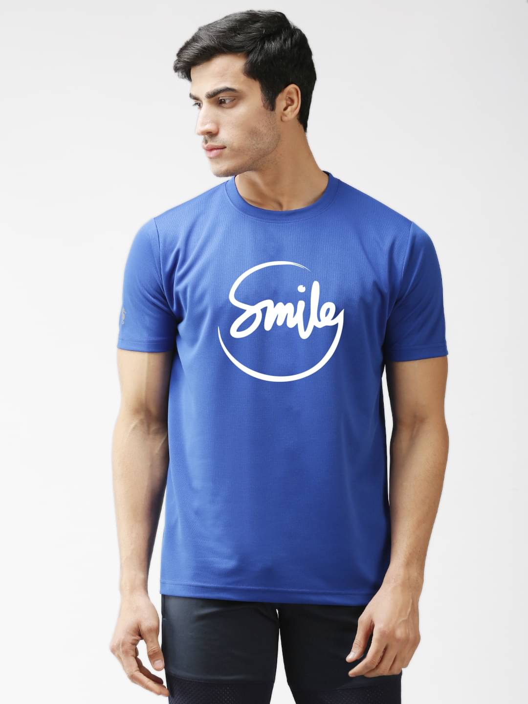 EPPE Pack of 1 Polyester Regular Fit Men's T-Shirt ( Blue ) EPPE Pack of 1 Polyester Regular Fit Men's T-Shirt ( Blue )