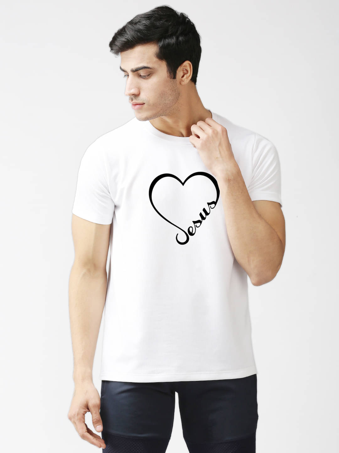 EPPE Pack of 1 Polyester Regular Fit Men's T-Shirt ( White ) EPPE Pack of 1 Polyester Regular Fit Men's T-Shirt ( White )