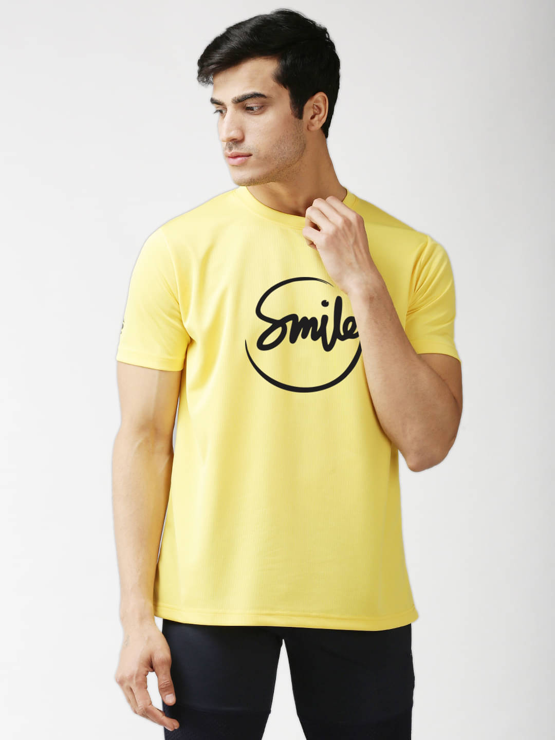 EPPE Pack of 1 Polyester Regular Fit Men's T-Shirt ( Yellow ) EPPE Pack of 1 Polyester Regular Fit Men's T-Shirt ( Yellow )