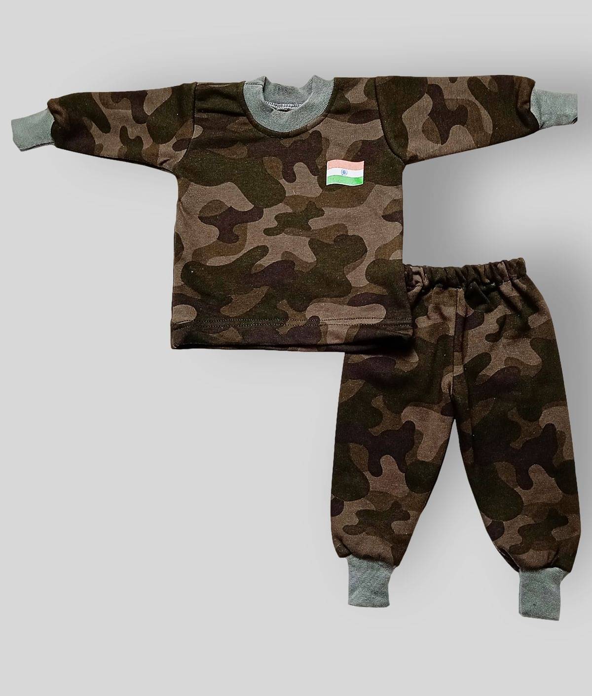     			harshvardhanmart.com Pack of 1 Baby Boys Hoisery T-Shirt & Shorts ( Green )
