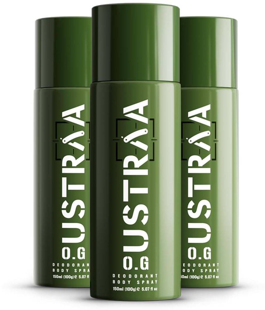     			Ustraa - O.G Deodorant Body Spray, 150ml - Set of 3