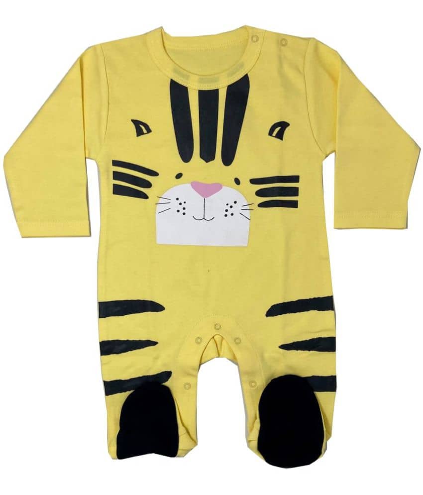 KABOOS Pack of 1 Baby Boys Cotton Blend Bodysuit ( Sky Blue )