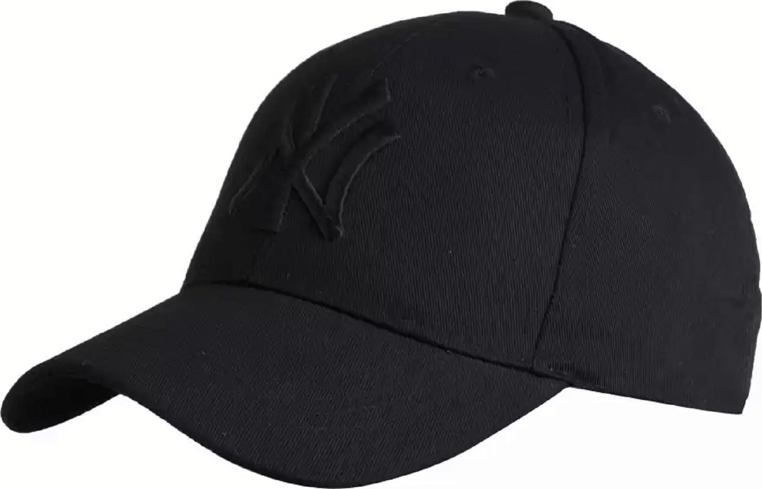 Zacharias - Black Cotton Men's Cap ( Pack of 1 )