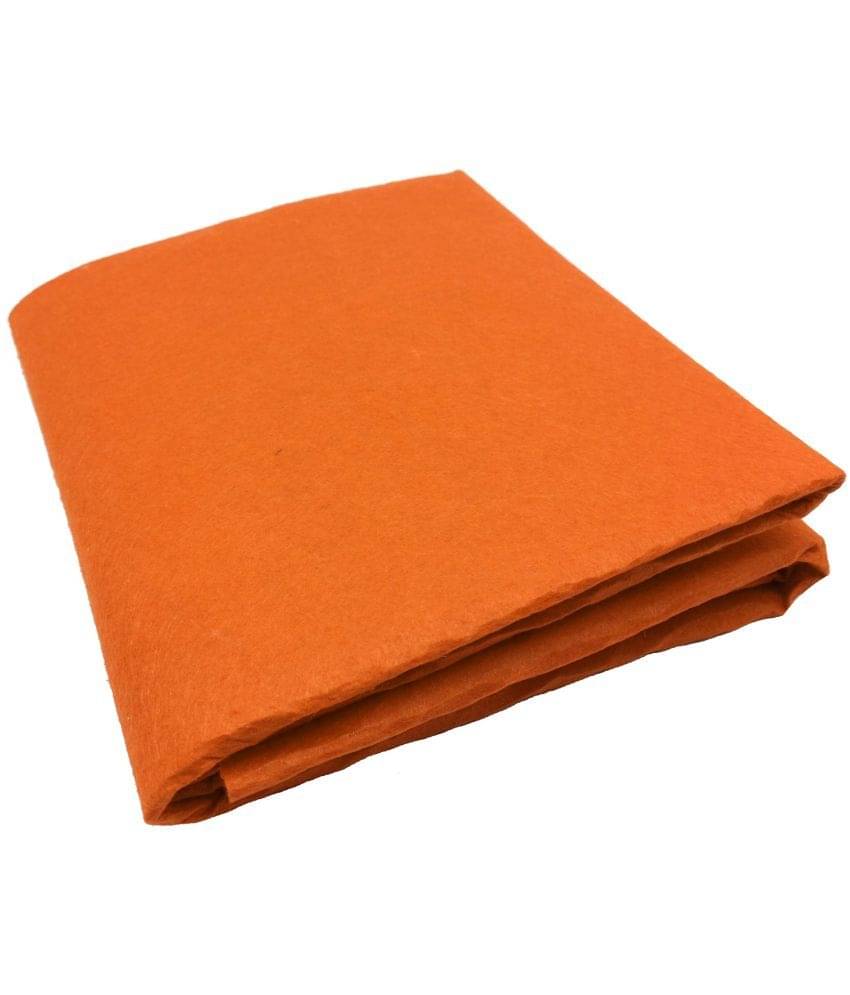     			Felt sheet stiff ( hard ) size 44" x 36", Color Orange, used in art & craft,cutouts, decorations, school projects, DIY etc.