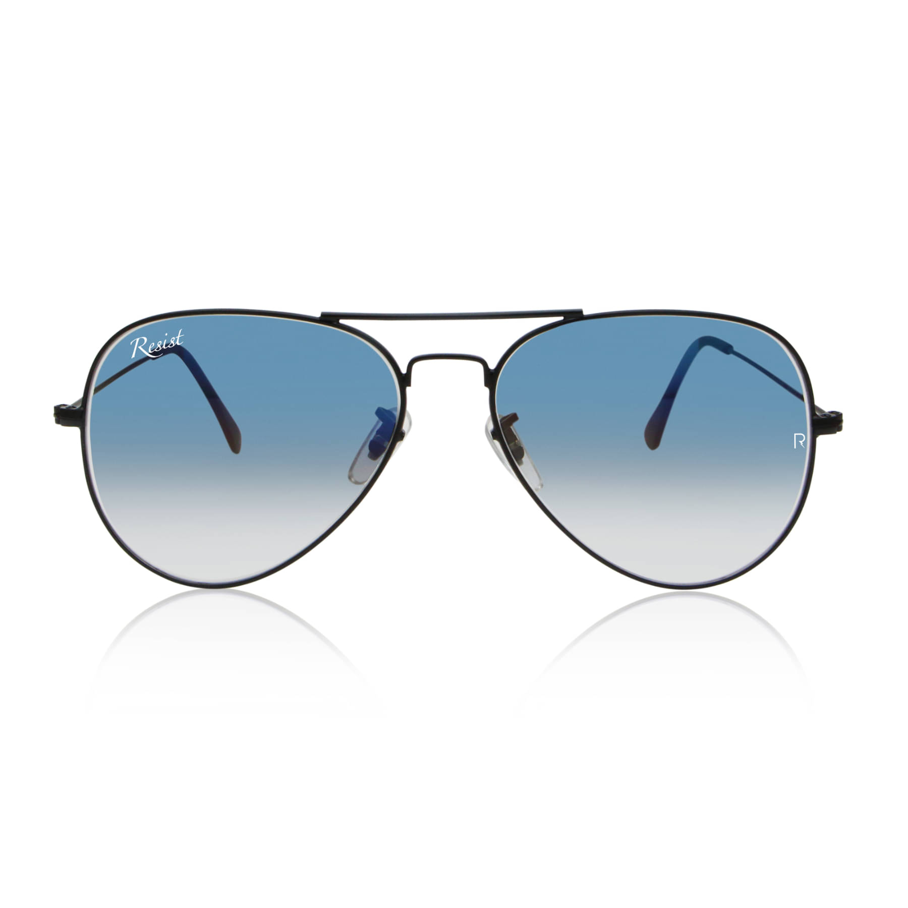 RESIST EYEWEAR Black Pilot Sunglasses ( Pack of 1 ) RESIST EYEWEAR Black Pilot Sunglasses ( Pack of 1 )