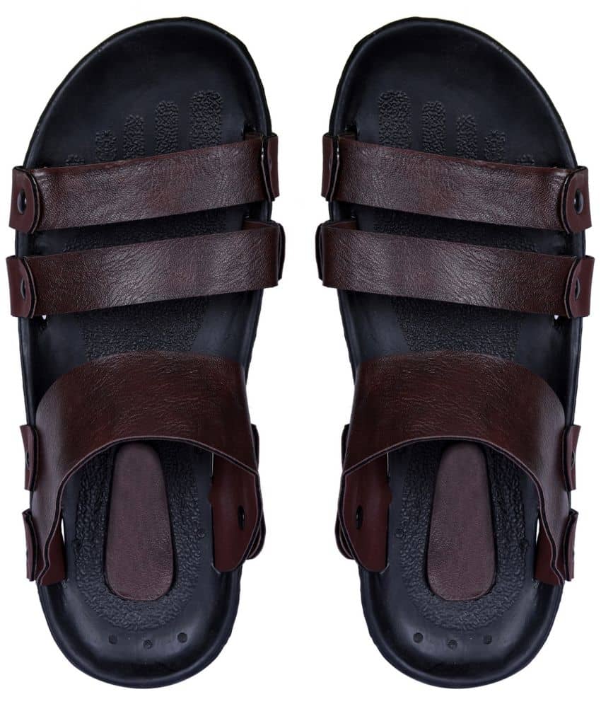 Style Height - Brown Men's Slides
