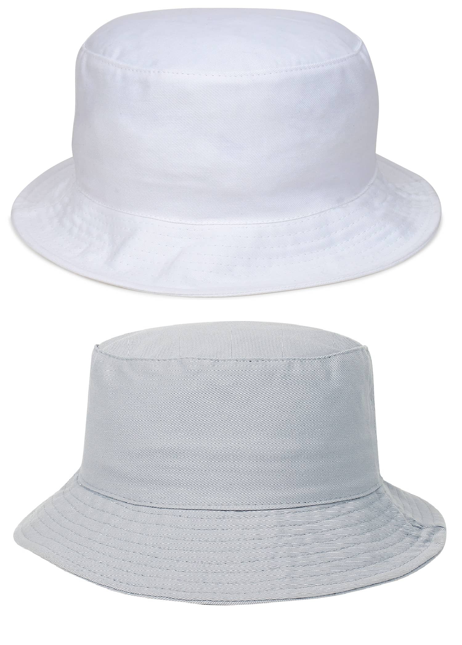 Zacharias - Multi Color Cotton Men's Hat ( Pack of 2 )