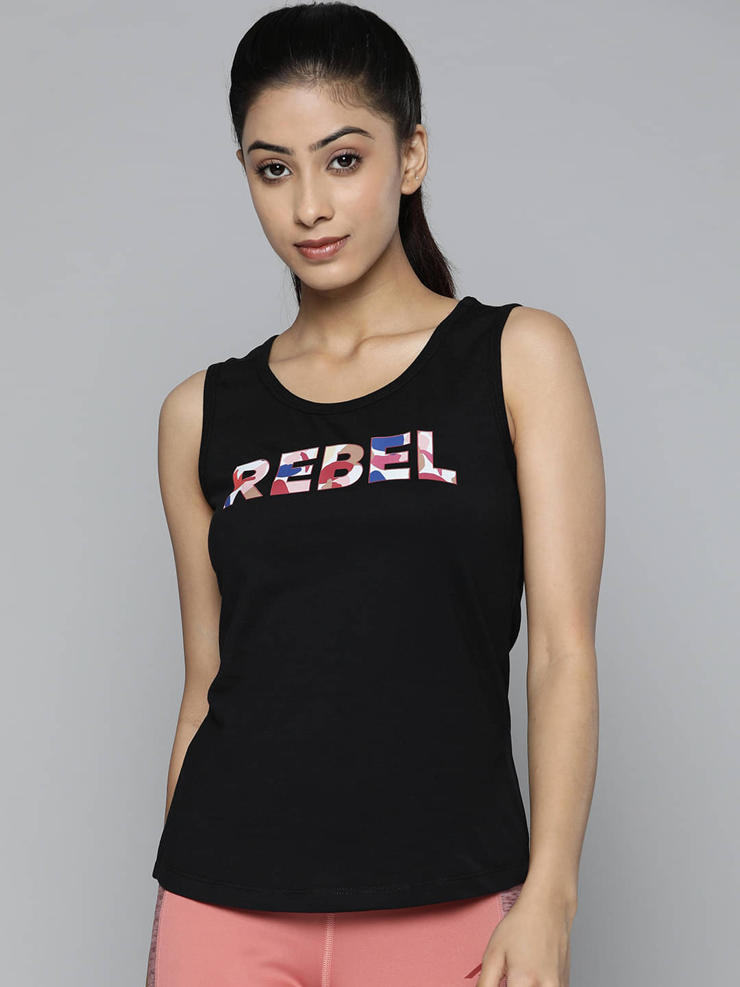     			Alcis Black Polyester Tees - Single