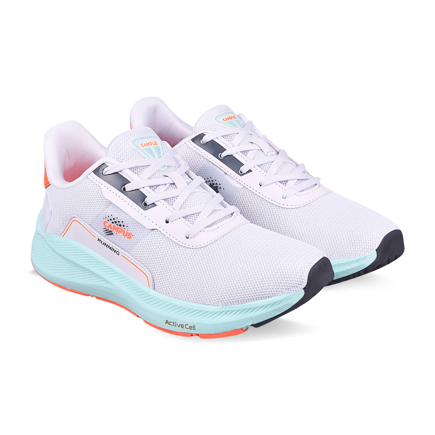 Campus - ROLLZ White Men's Sports Running Shoes - Sports Shoes | Buy online on ZillyBuy