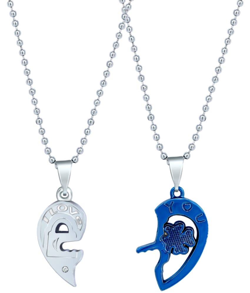 FASHION FRILL - Blue Pendant ( Pack of 2 )