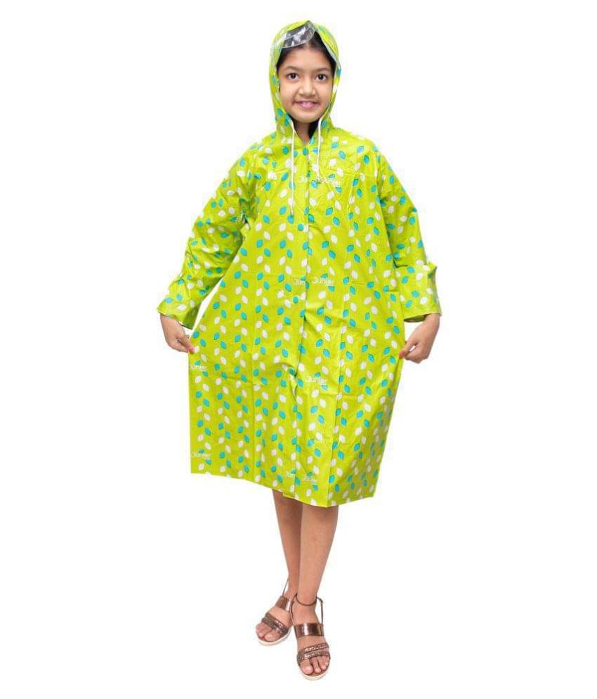     			Goodluck PVC Girls Raincoat Full Sleeve