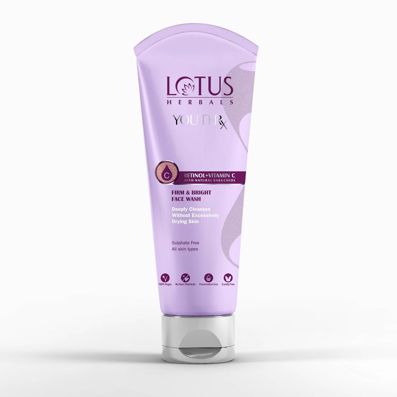 Lotus Herbals Youthrx Firm & Bright Face Wash 100Ml Lotus Herbals Youthrx Firm & Bright Face Wash 100Ml