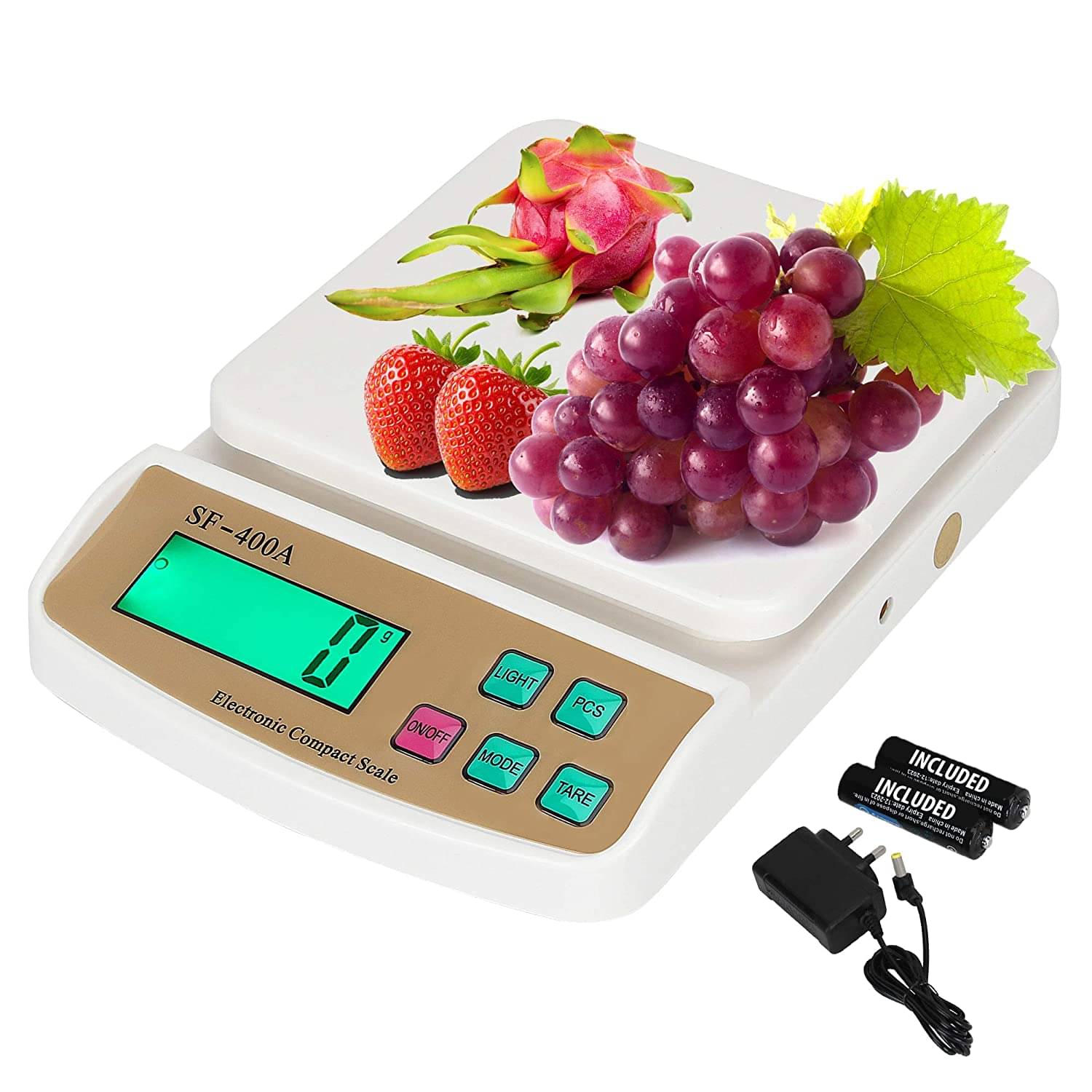 ZYNATY - Digital Kitchen Weighing Scales     			ZYNATY - Digital Kitchen Weighing Scales