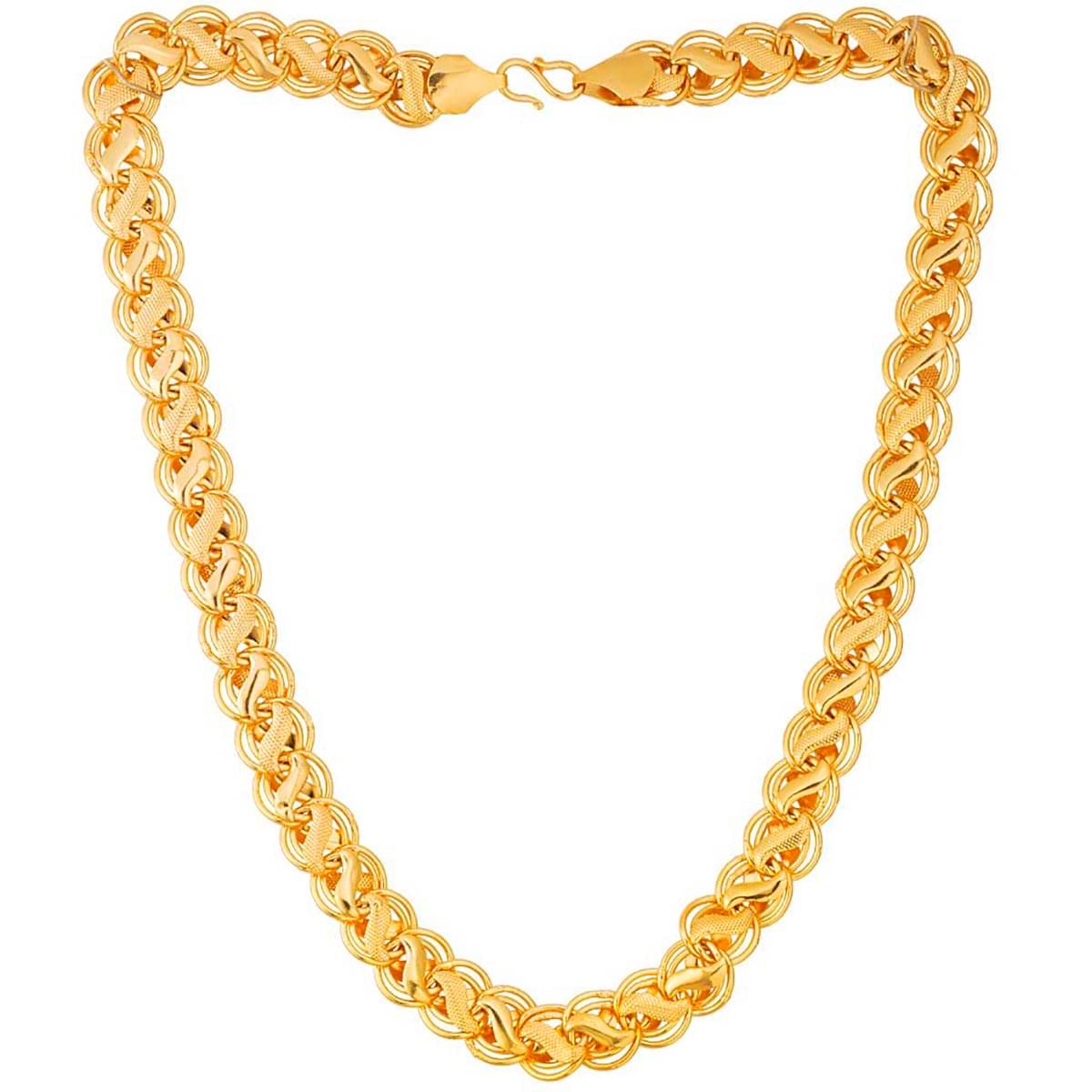     			FASHION FRILL - Gold Plated Chain ( Pack of 1 )