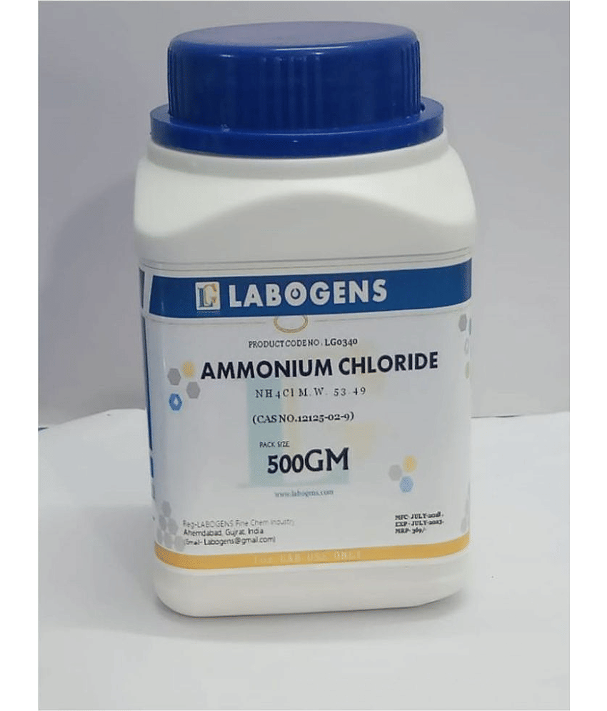 LABOGENS AMMONIUM CHLORIDE 500GM - Stationery | Buy online on ZillyBuy