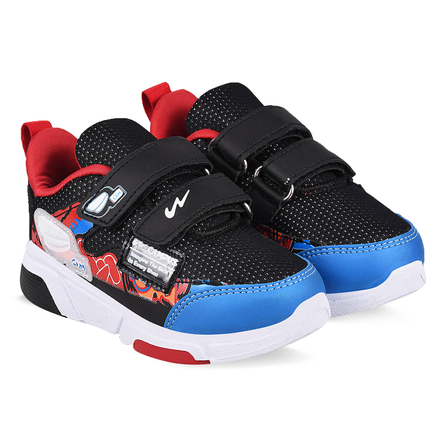     			Campus - Black Boy's Sports Shoes ( 1 Pair )