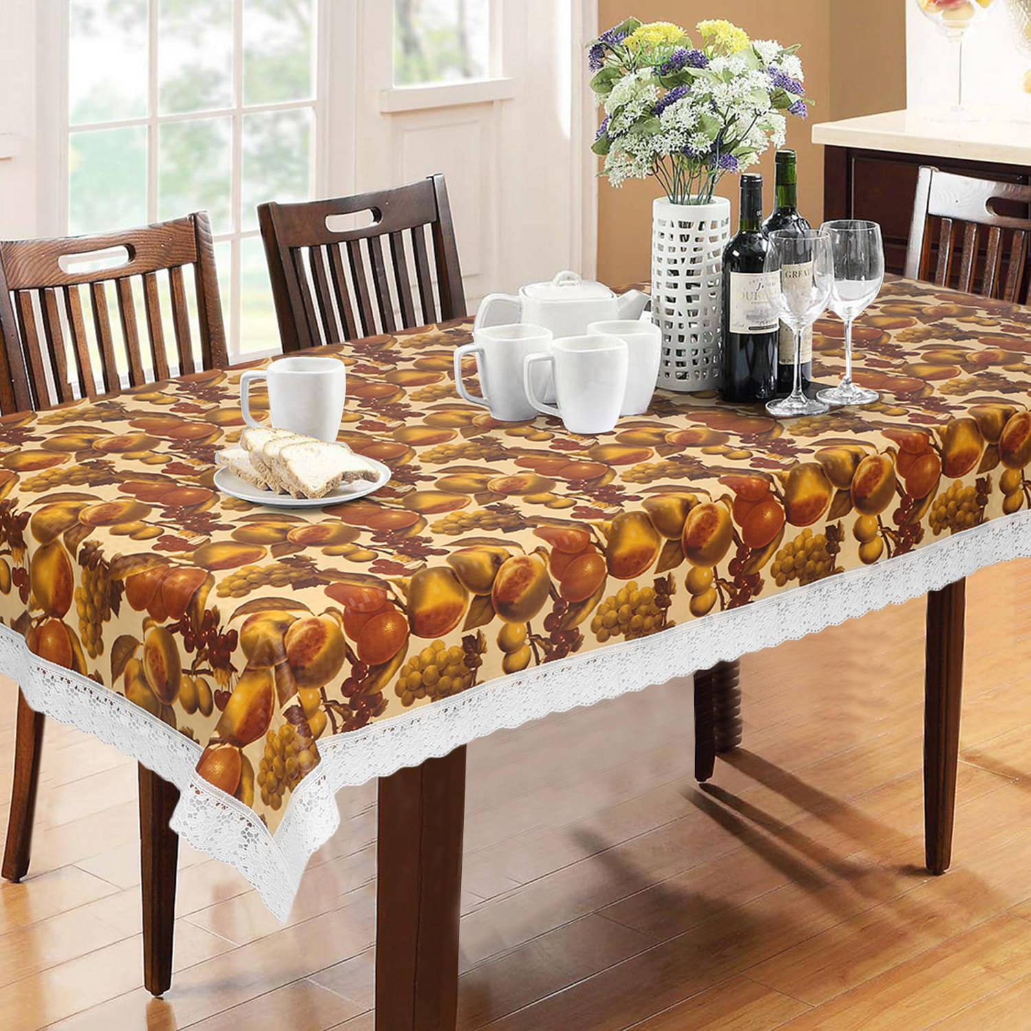     			Multi PVC Table Cover ( Pack of 1 )