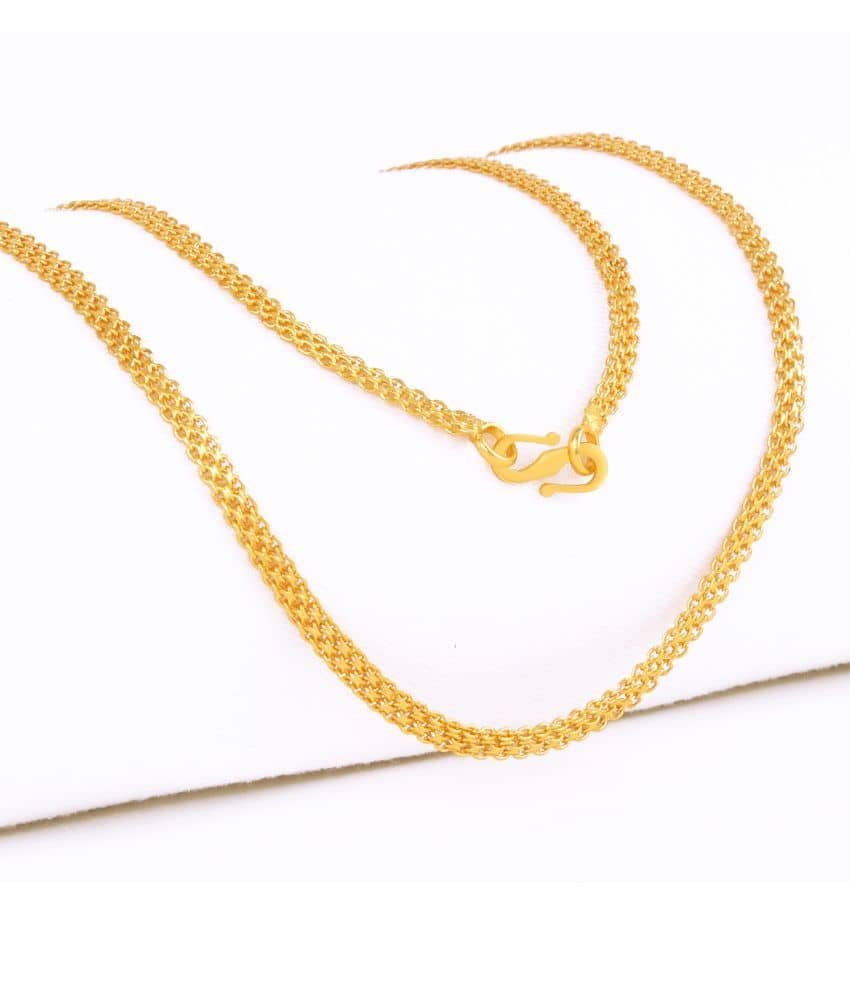 FASHION FRILL Gold Plated Brass Chain ( Pack of 1 )