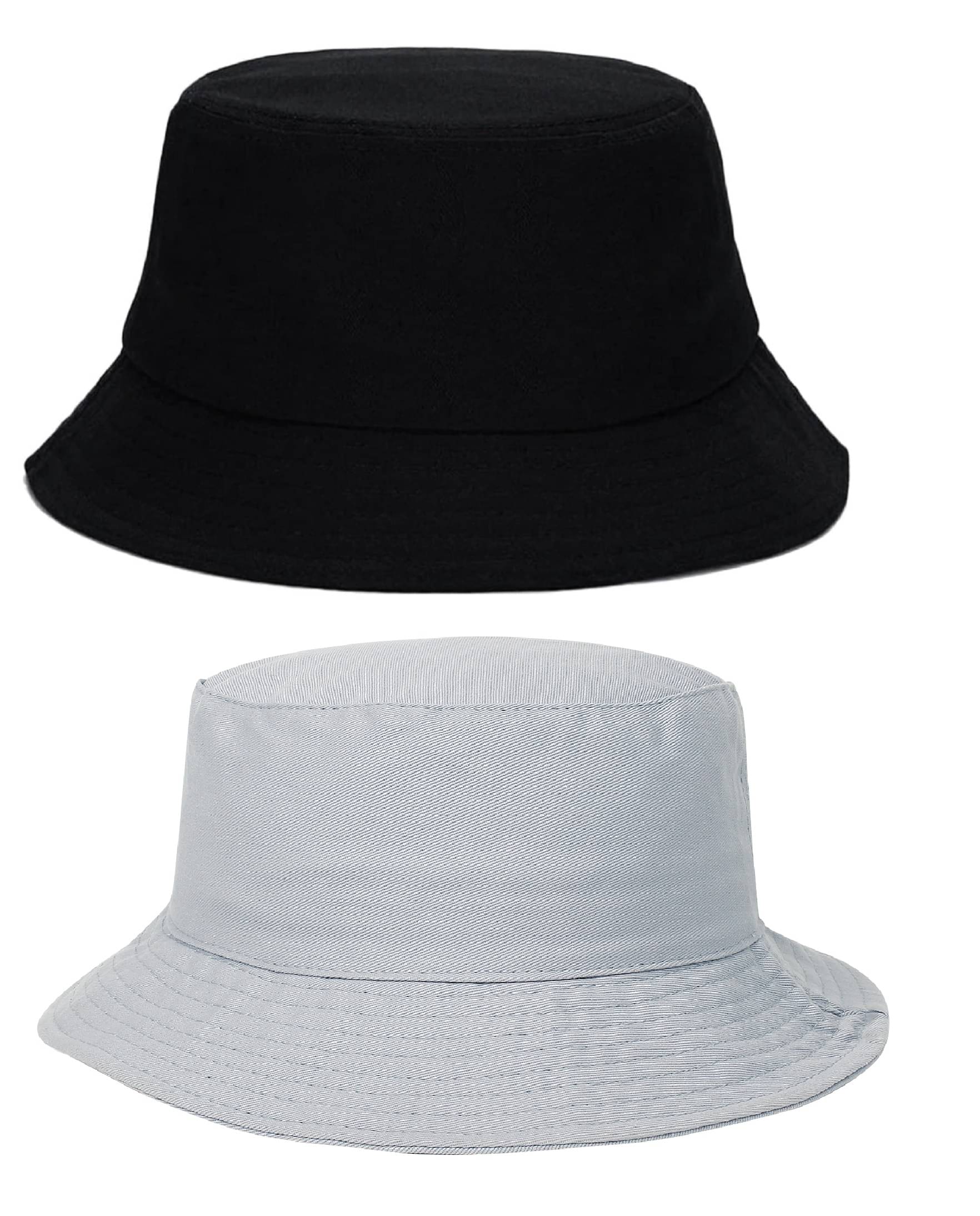 Zacharias - Multi Color Cotton Men's Hat ( Pack of 2 ) Zacharias - Multi Color Cotton Men's Hat ( Pack of 2 )