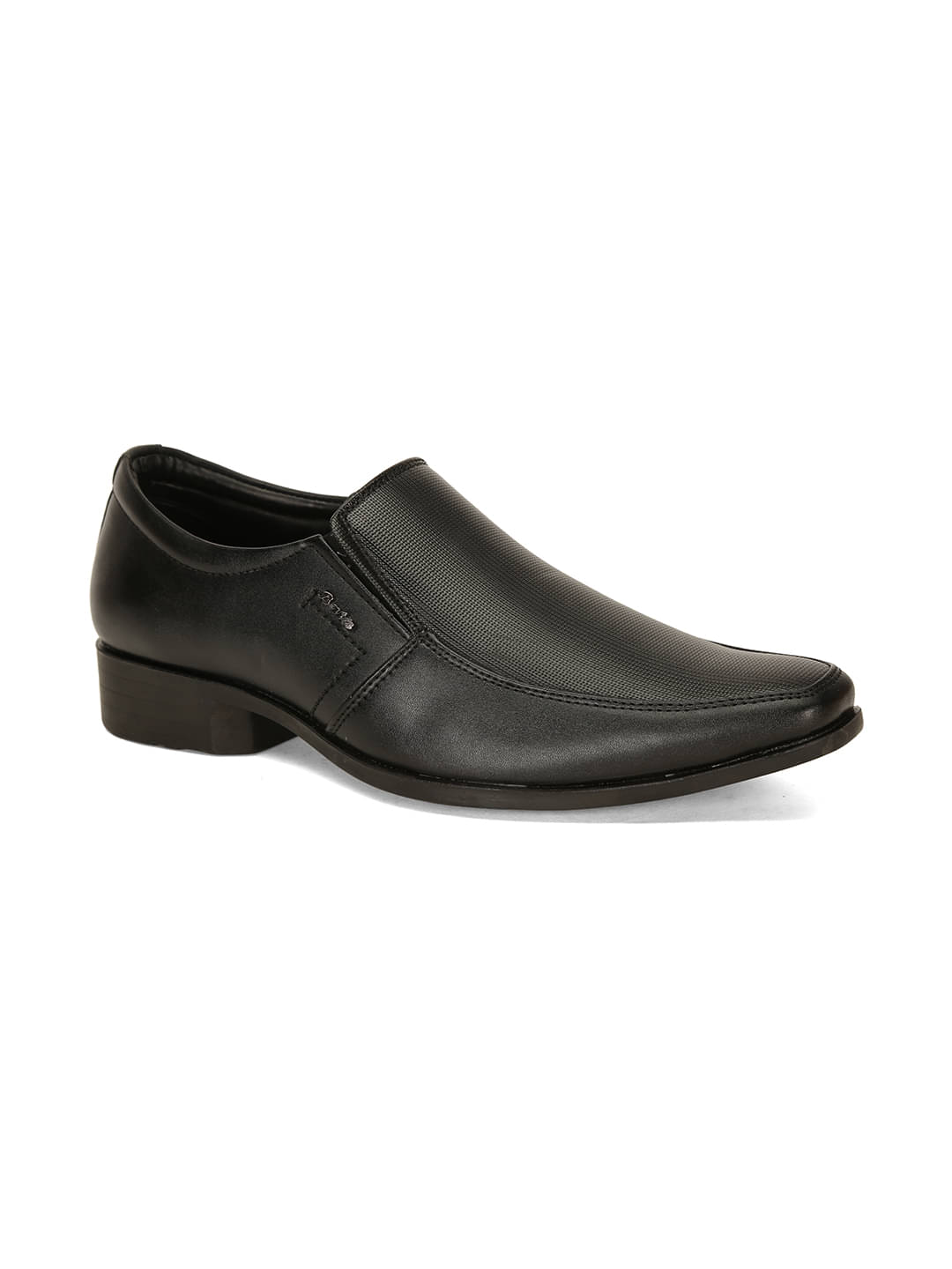     			Bata - Black Men's Slip On Formal Shoes
