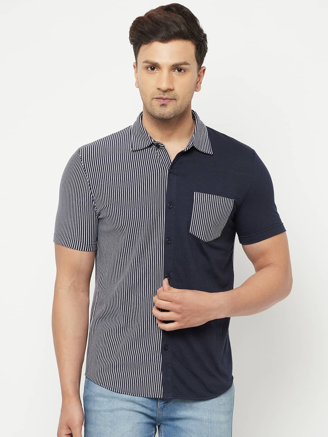 Glito - Multicolor Cotton Blend Regular Fit Men's Casual Shirt ( Pack of 1 )