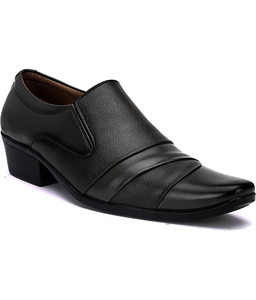 Sir Corbett - Black Men's Slip On Formal Shoes - Formal Shoes | Buy online on ZillyBuy