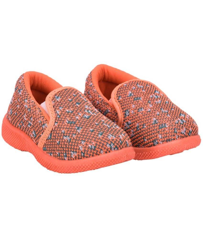     			NEOBABY - Orange Booties For Baby Boy & Baby Girl 9-12 Months ( Pack of 1 )