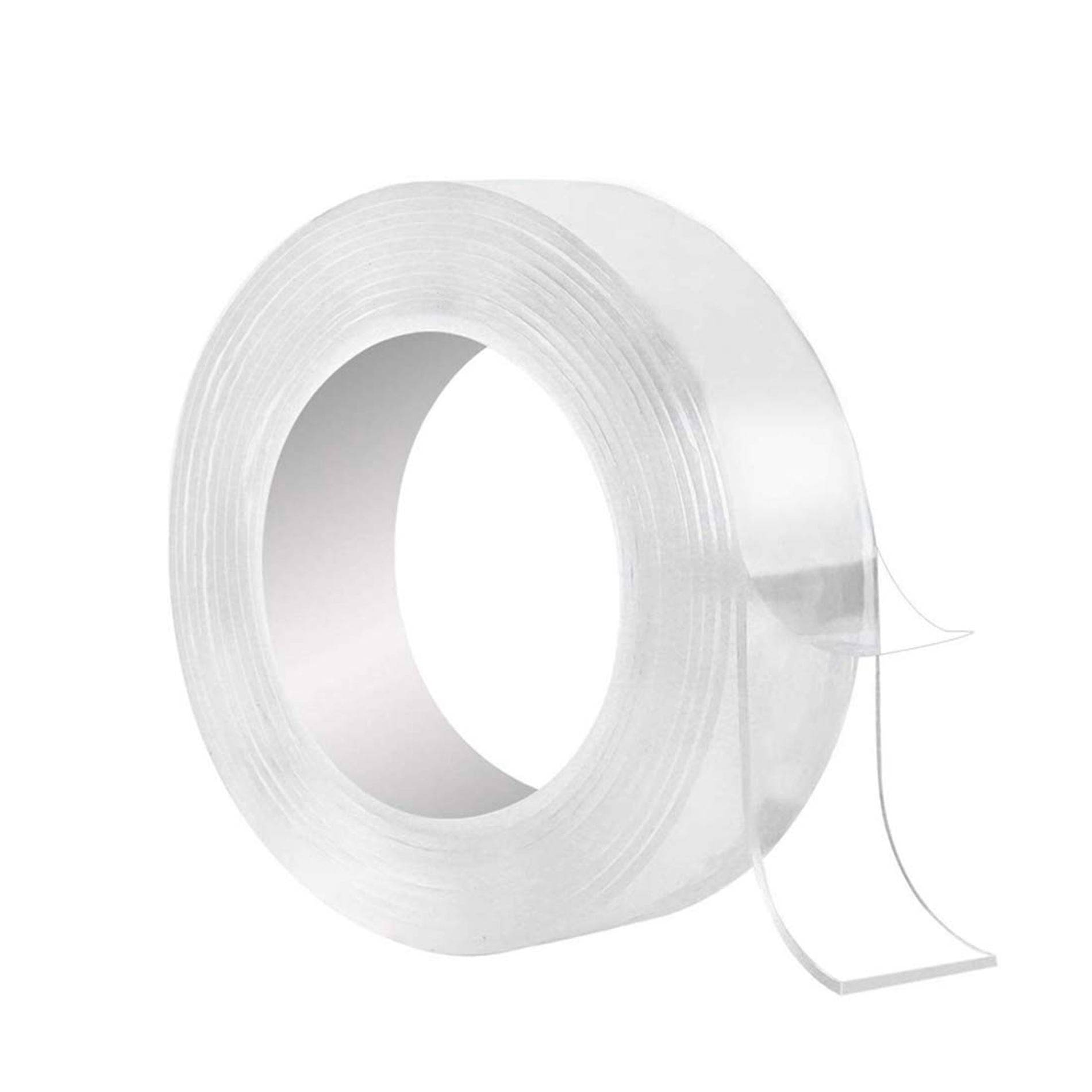 RAVARIYA GRAPHICS - Transparent Double Sided Cello Tape ( Pack of 1 ) RAVARIYA GRAPHICS - Transparent Double Sided Cello Tape ( Pack of 1 )