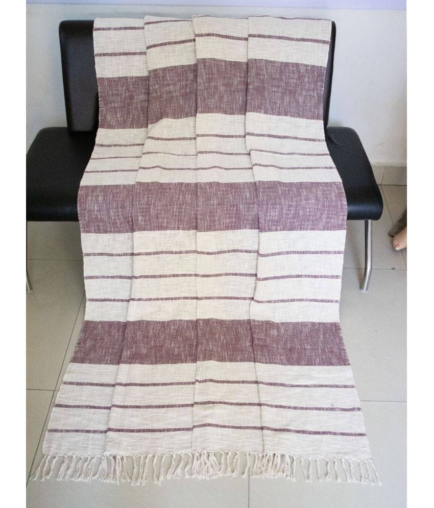     			Hugs n Rugs - 3 Seater Cotton Throw ( Pack of 1 )
