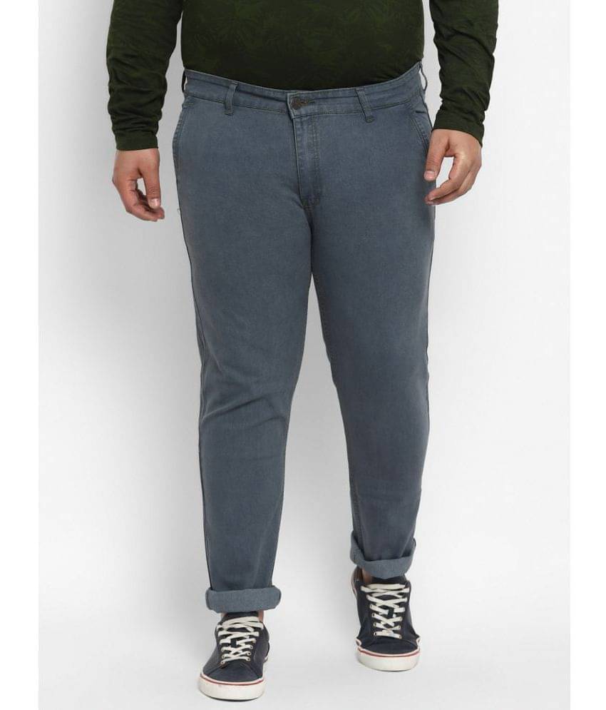 Urbano Plus - Grey Denim Regular Fit Men's Jeans ( Pack of 1 ) Urbano Plus - Grey Denim Regular Fit Men's Jeans ( Pack of 1 )