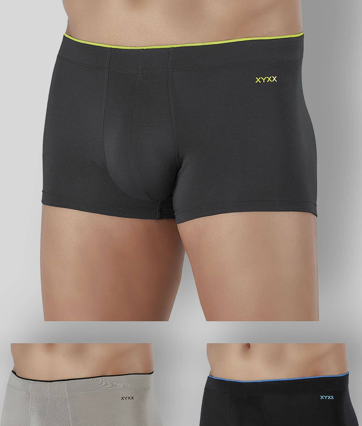 XYXX Pack of 3 Modal Briefs For Men's ( Multicolor )