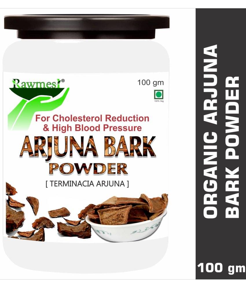     			Rawmest 100%Pure Organic Arjuna Bark Powder 100 Gm Pack of 1