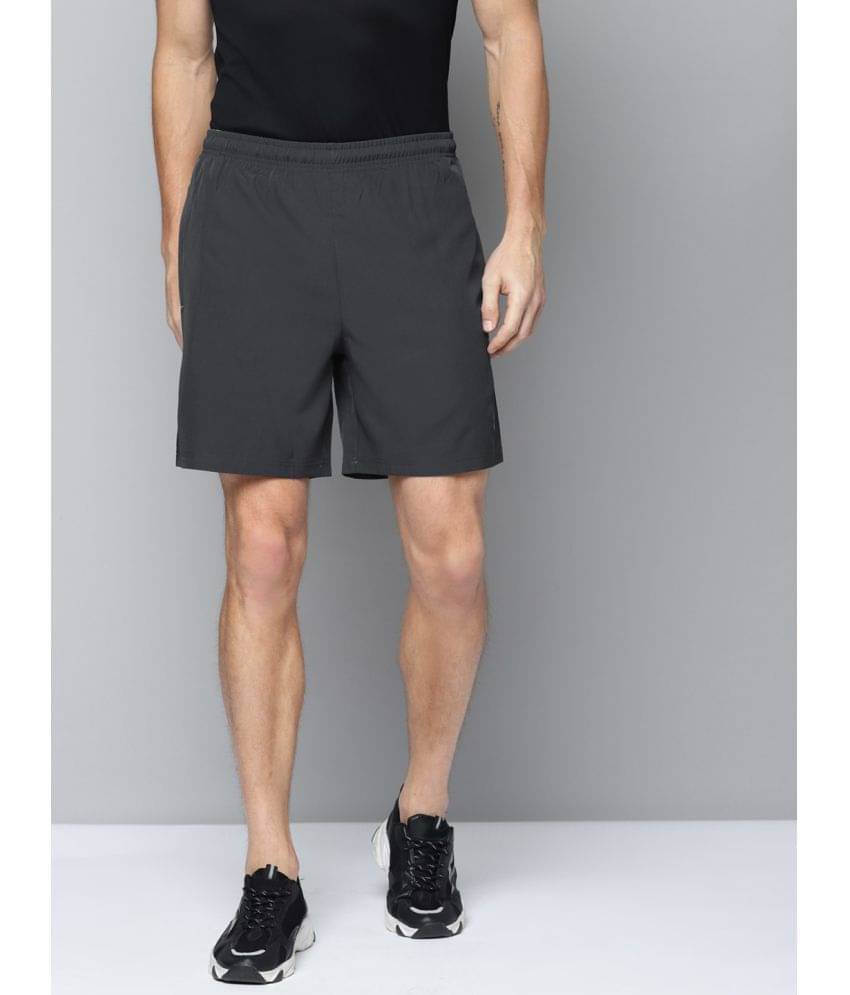 Alcis - Grey Polyester Men's Running Shorts ( Pack of 1 ) Alcis - Grey Polyester Men's Running Shorts ( Pack of 1 )