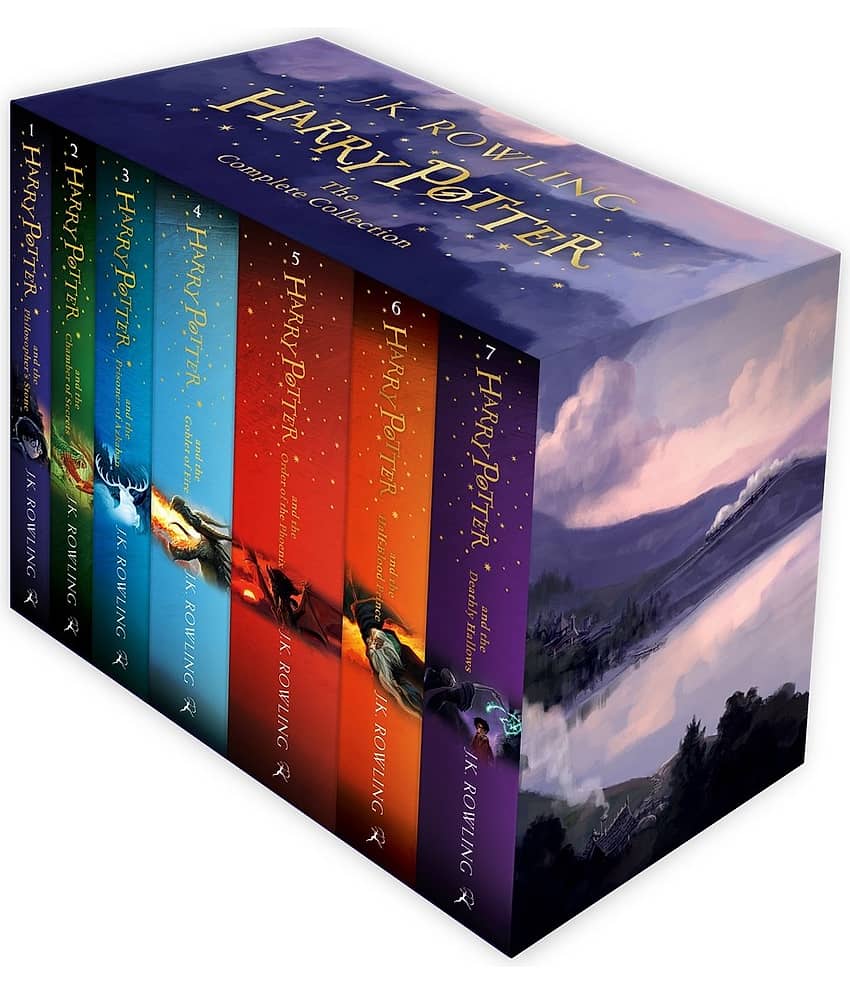 Harry Potter Box Set: The Complete Collection (Set of 7 Volumes) by J.K. Rowling - Stationery | Buy online on ZillyBuy
