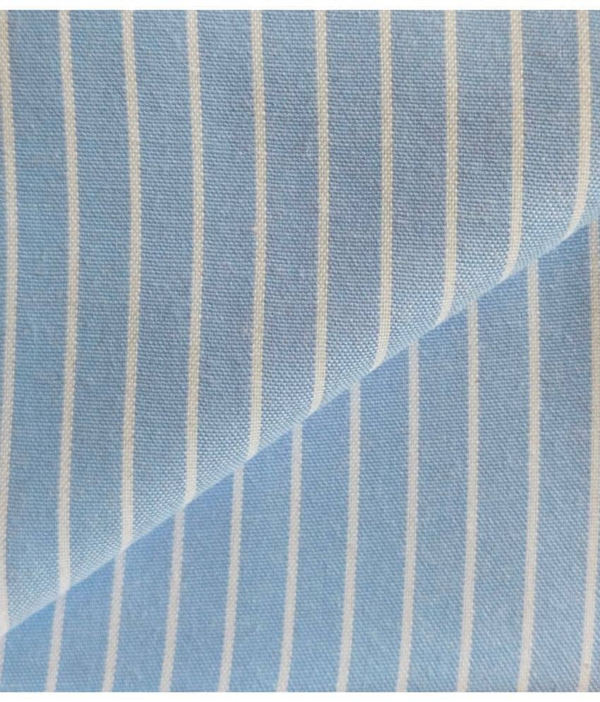 Makhanchor - Blue Cotton Men's Unstitched Shirt Piece ( Pack of 1 ) - Unstitched Fabrics | Buy online on ZillyBuy