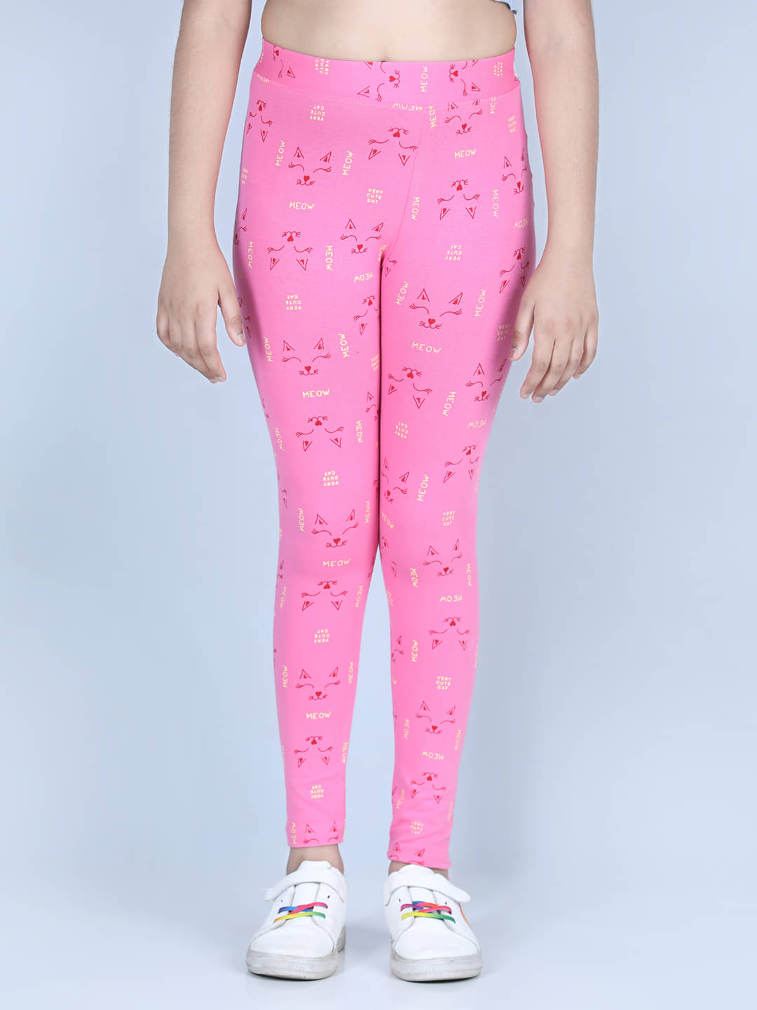     			StyleStone Pack of 1 Girls Lycra Leggings ( Pink )