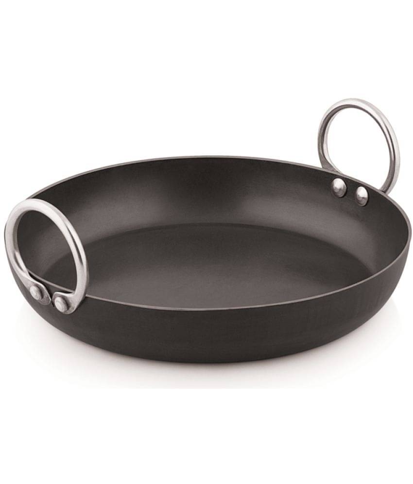 Veer - Iron Non coated Shallow Kadhai 4 Veer - Iron Non coated Shallow Kadhai 4