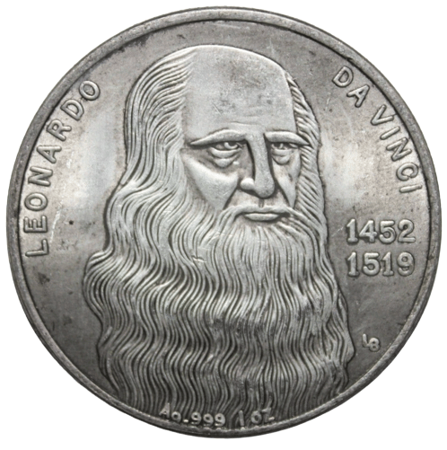     			Verified Coin - Leonardo 1452 -1519 1 Numismatic Coins