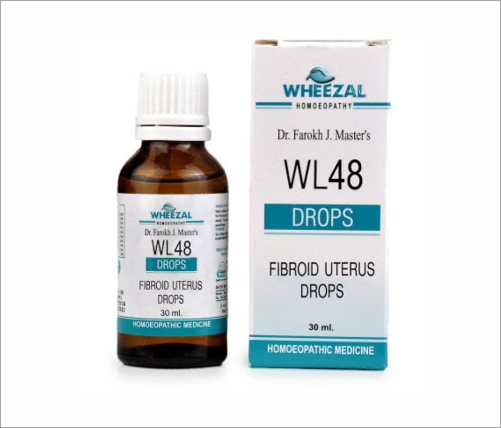     			Wheezal WL-48 Fibroid Uterus Drops (30ml) (PACK OF TWO) Drops 30 ml