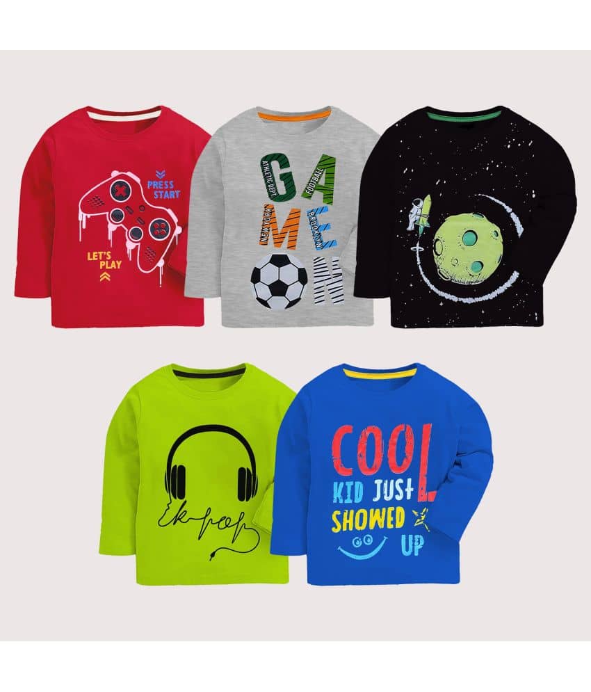 Kuchipoo Pack of 1 Boys Cotton Blend Polo T-Shirt ( Multicolor6 )