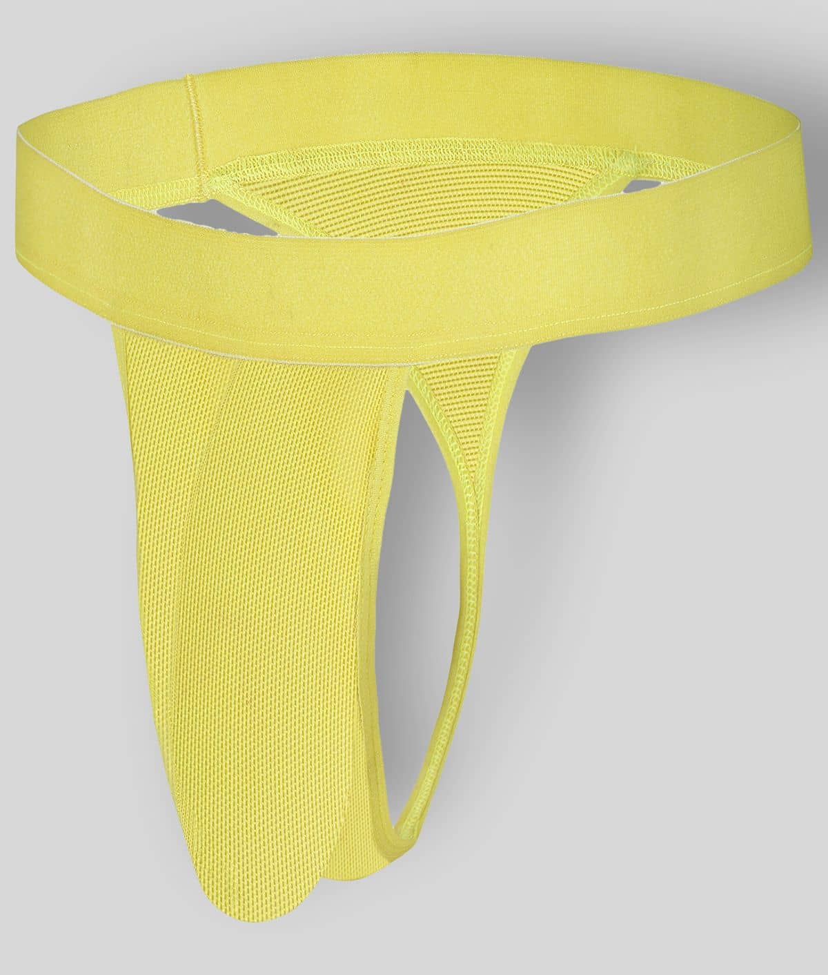 Bruchi Club Pack of 1 Nylon Thongs For Men's ( Yellow )
