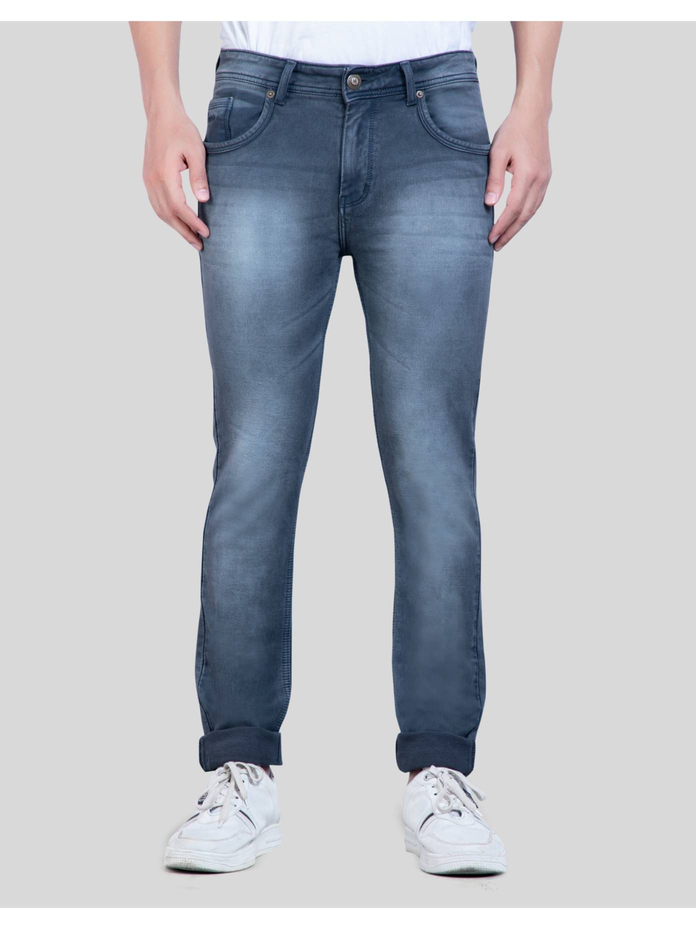     			HJ HASASI - Blue 100% Cotton Regular Fit Men's Jeans ( Pack of 1 )